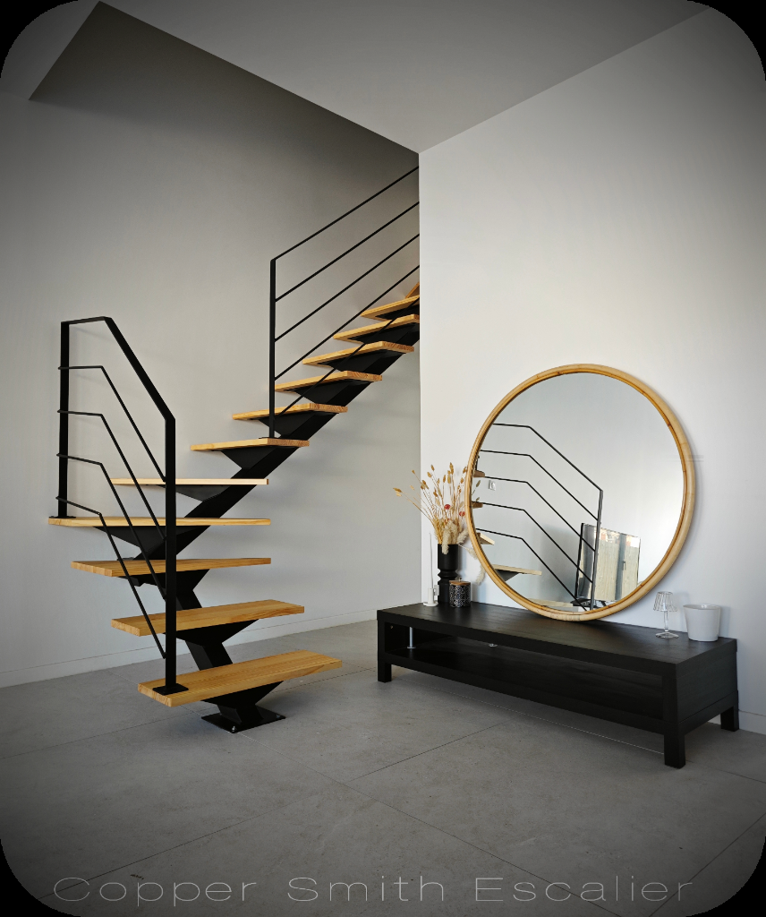 escalier Quart tournant