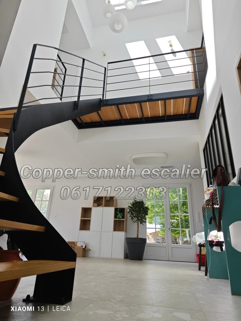 fabrication de passerelle copper smith